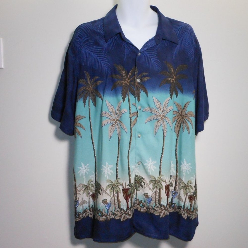 Croft & Barrow colorful Hawaiian shirt